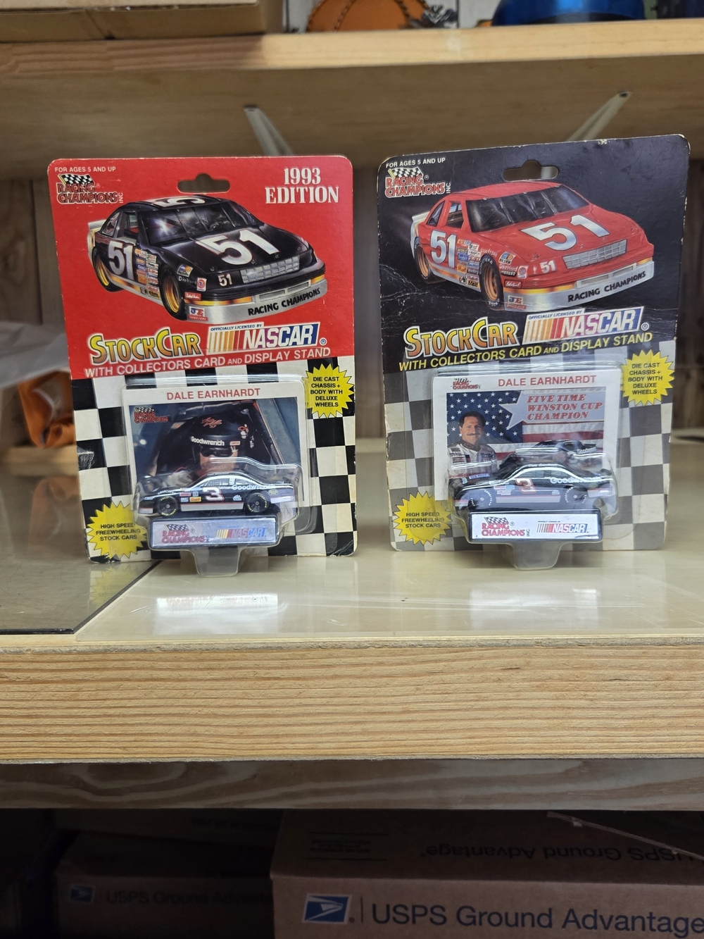 Vintage Dale Earnhardt #3 Racing NASCAR Diecast Cars 1992 1993 Lot Of 2. #0404
